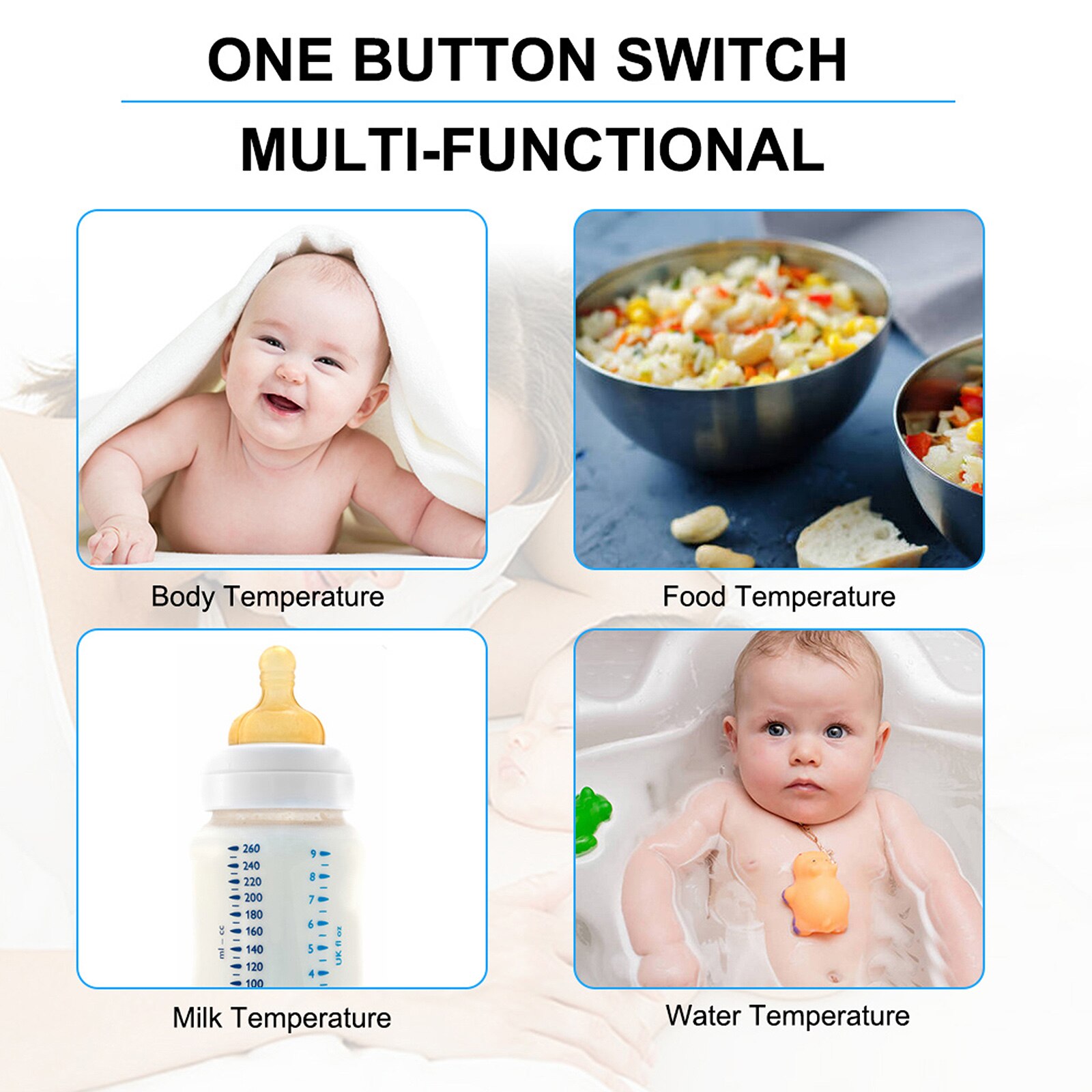 Non-Contact Thermometer Digitale Infrarood Thermometer