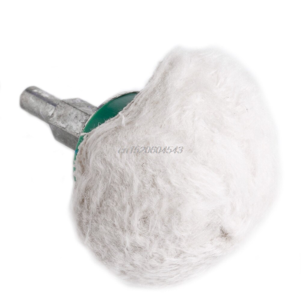 Durable 2'' Cotton Dome Polishing Buffing Wheel Polish Drill 1/4'' Shank Brush R02 Whosale