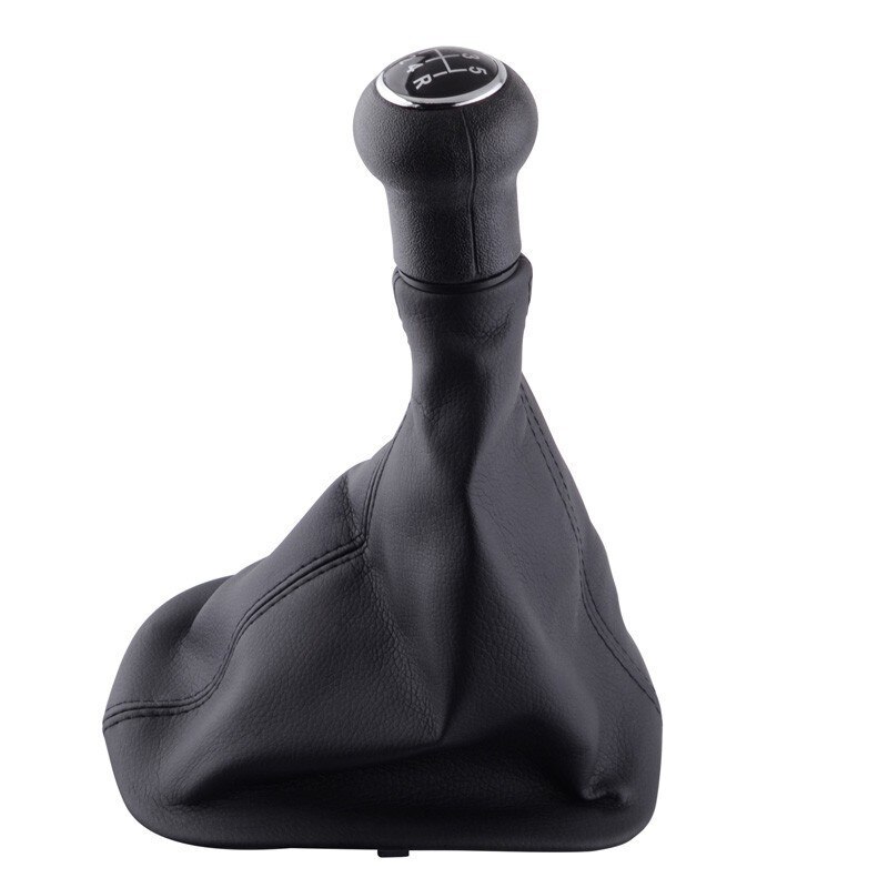 SPEEDWOW-pomo de cambio Manual de 5 velocidades, cubierta de arranque, Collar de palanca de cambios para VW PASSAT B5 B5.5 1996-2005