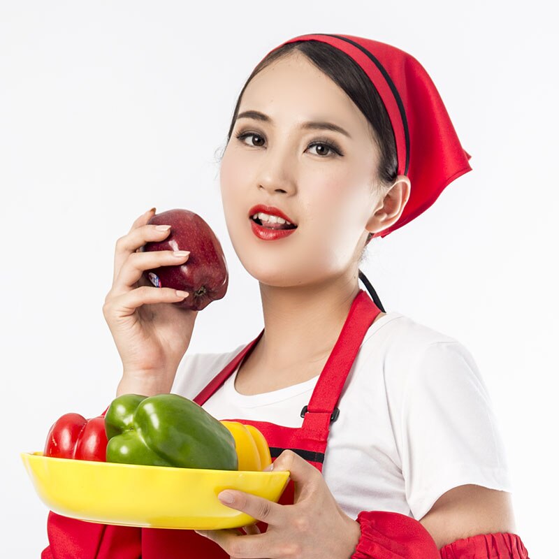 Chef Waiter Waitress Hat Food Service Caps Cafe Restaurant Work Cooking Cap Kitchen Bakery Catering Triangle Headscarf 10 Colors