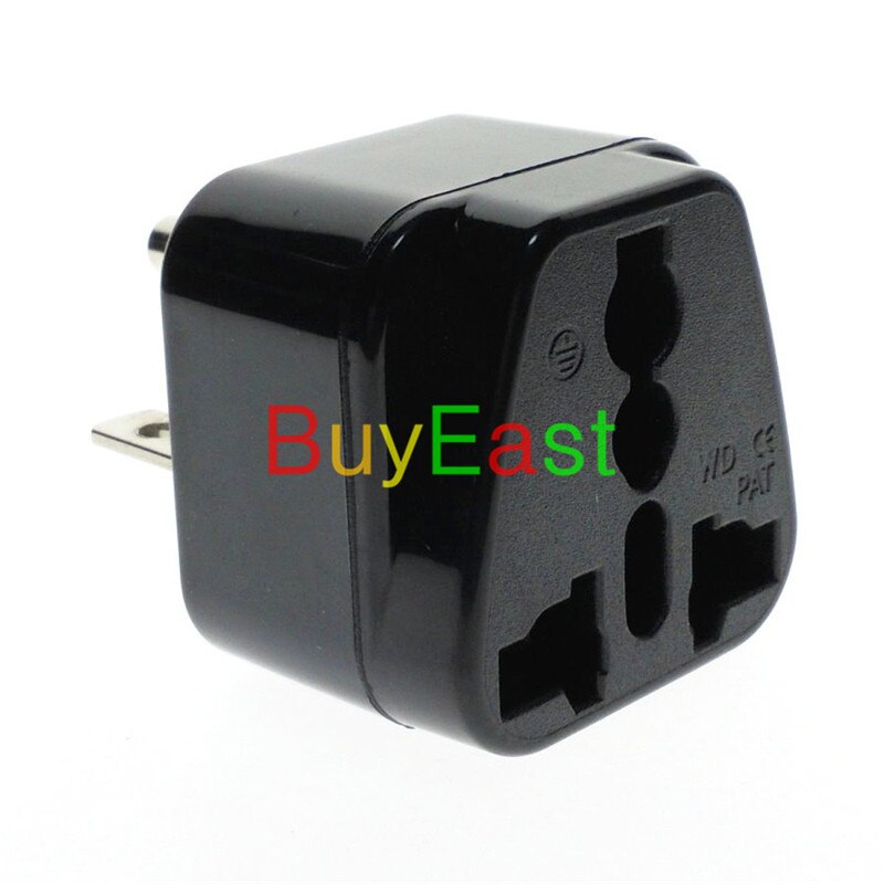Universal World to North American US NEMA 6-15P Electrical Plug Adapter convert UK/EU/US/AU/China/Japan.... WT