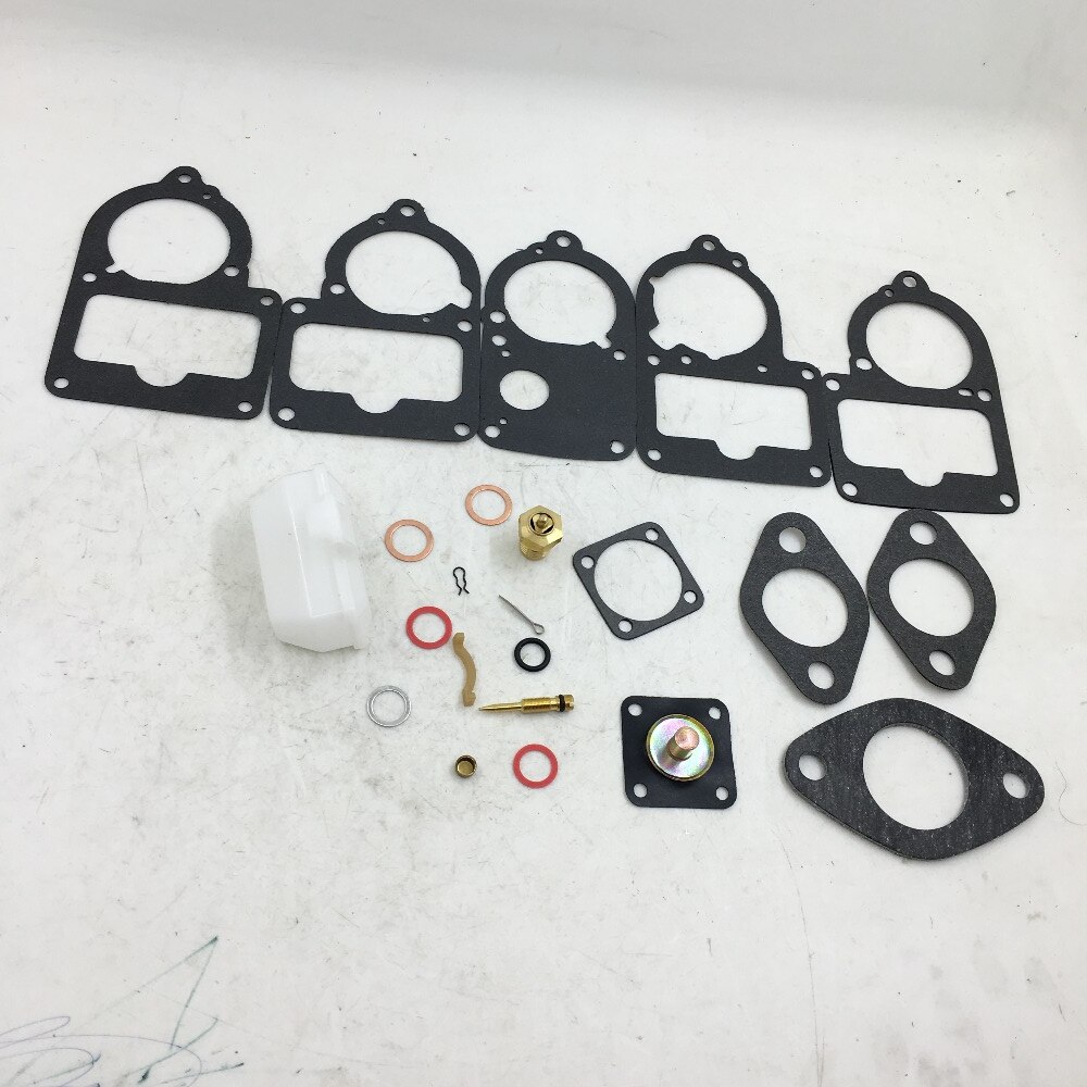 SherryBerg-KIT de juntas de reparación, carburador compatible con H30/31 pict Solex vw beetle, kit de carburador con flotador 30 31 pict
