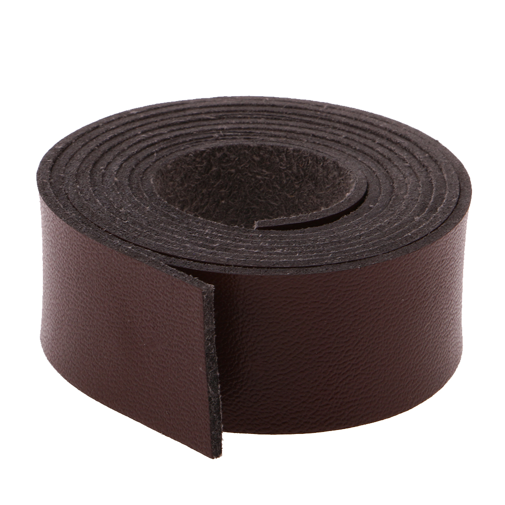 2 Meter Lange PU Leder Streifen DIY Handwerk Gurt Verzierungen Dekor für handwerk kleidung akzente Baseball handschuhe Leathercraft