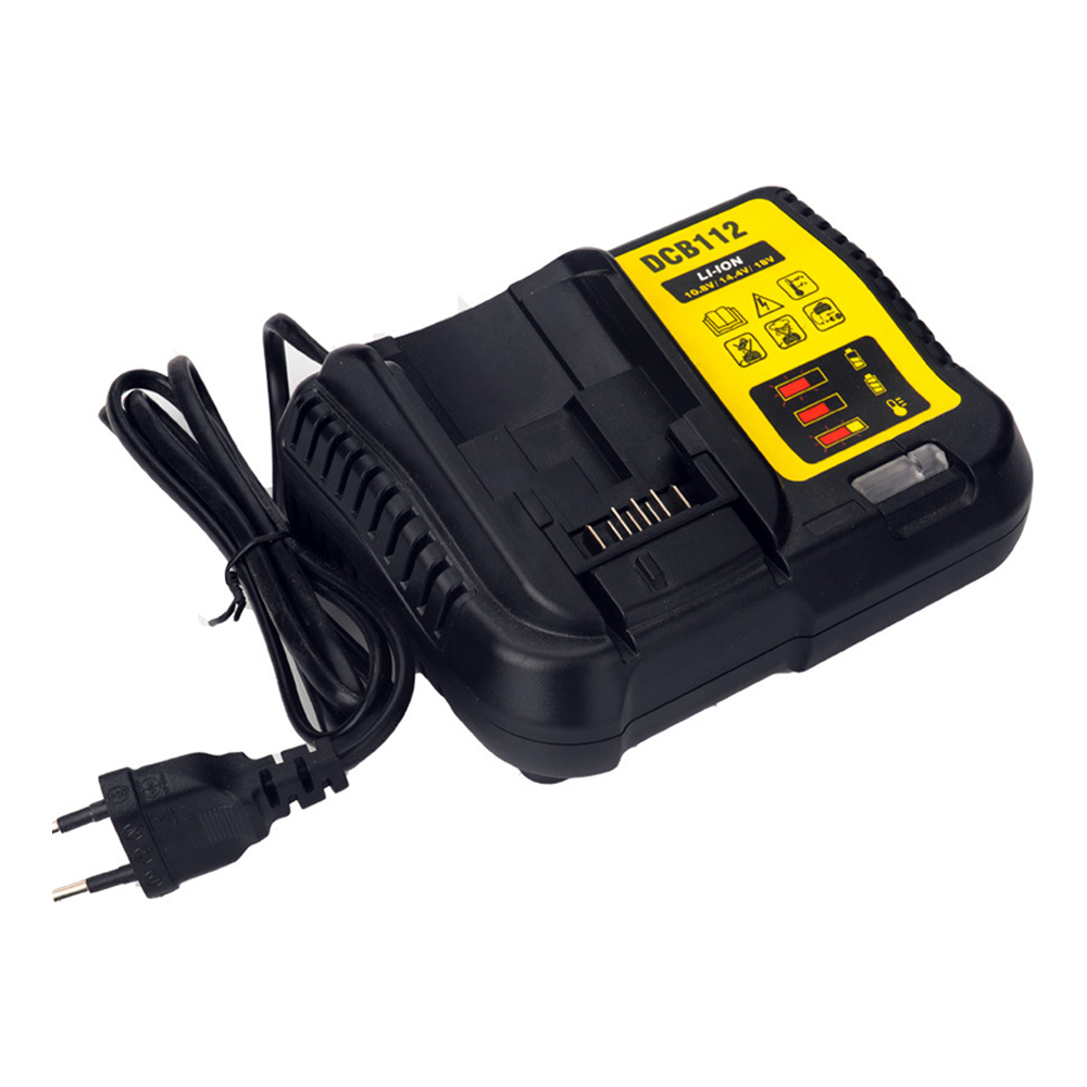 110V-220V AD/DC adaptador de 12V cargador de energía para Dewalt 12V 14,4 V 20V batería de 60V DCB105 DCB015 DCB105 DCB118 DCB101 nos enchufe de la UE