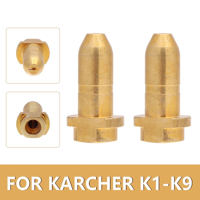 Adaptateur de buse en laiton pour Karcher K1-K9, Kit de remplacement de noyau de connecteur de tige de lavage de pulvérisation K1 K2 K3 K4 K5 K6 K7 K8