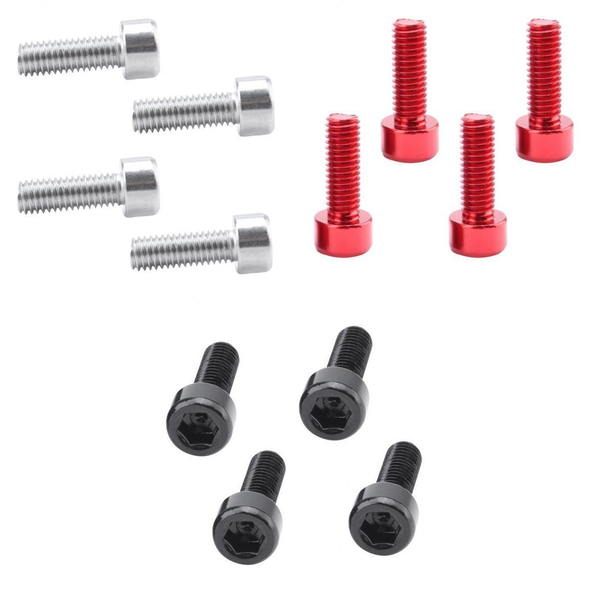 12 stuks aluminium  m5 fiets bidonhouder bouten houder beugel rek schroeven