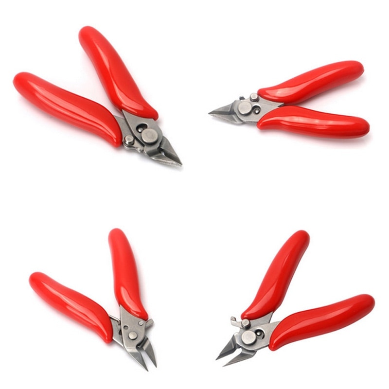 Antislip isolerende rubberen diagonale tang handgereedschap elektrische draad kabelknippers zijkniptang vlakke tang kniptang