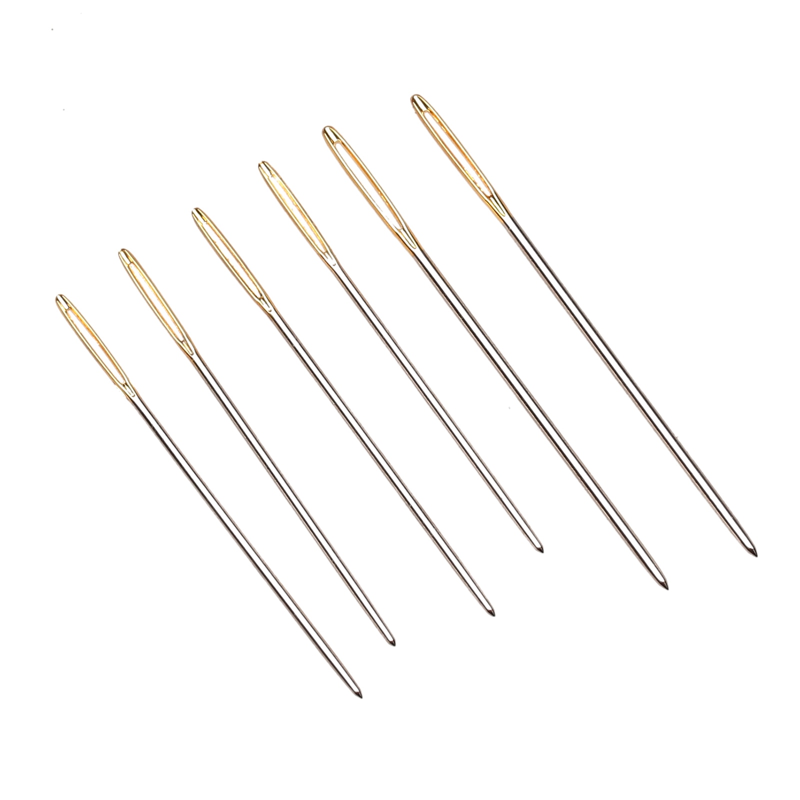 6Pcs Large Eye Sewing Needles Hand Sewing Needle Home DIY Embroidery Sewing Tool Cross Stitch Needles Craft Embroidery Tool