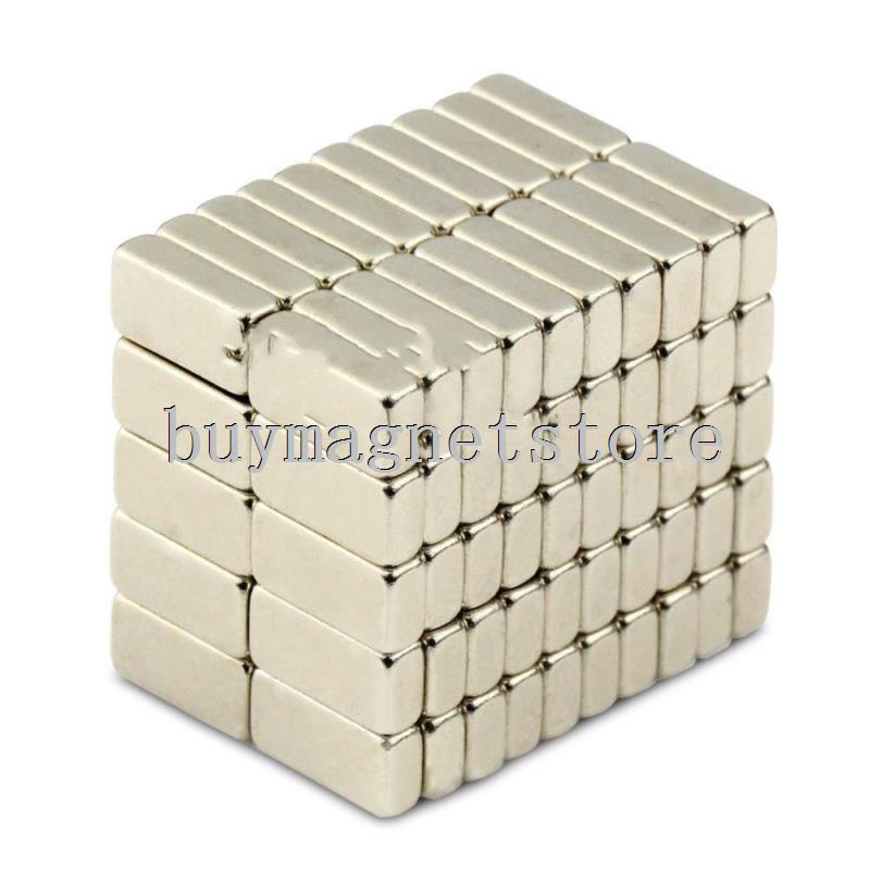 10*5*3 50 stuks Sterke Kleine Block Cuboid Magneten 10 mm x 5 mm x 3 mm zeldzame Aarde Neodymium N35 ndfeb Neodymium magneten