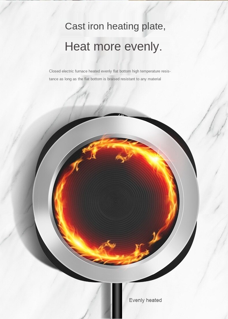 500W electric stove small electric stove tea stove coffee stove heating beaker mini kitchen holding furnace constant temperature