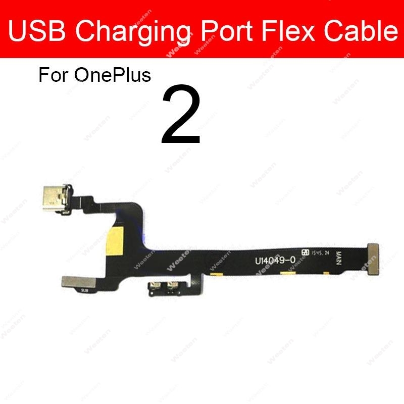 Kabel USB Chargring Flex dla Oneplus 1 + 1 2X3 3T 5 5T 6 6T 7 78 8T pro złącze portu USB ładowarka wymiana kabla Flex naprawa: Srebrny