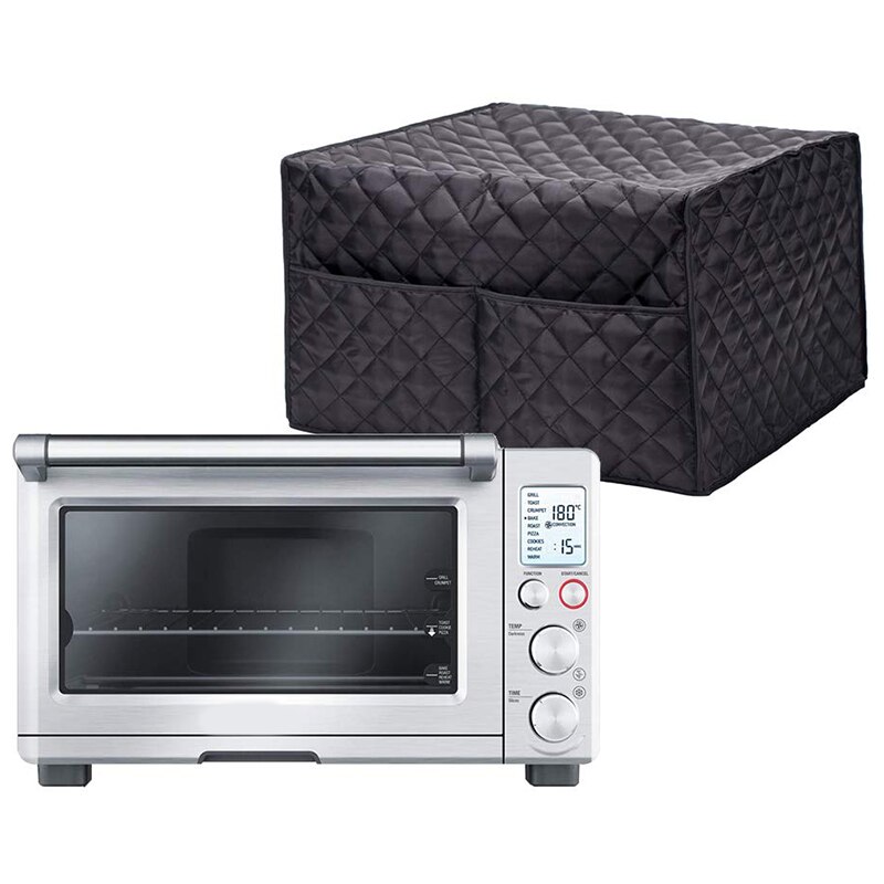 AFBC Smart Oven Cover Convection Toaster Oven Cover Large Size Square Kitchen Appliance Cover Kitchen Appliance Case With Two Bi