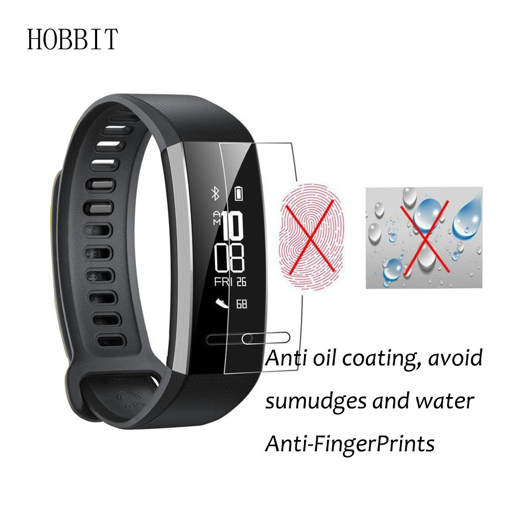2Pack Screen Protector Full Coverage Soft TPU Anti-explosion Smart Band Wristband Film For Huawei Eris-B29 Band 2 Pro eris B29