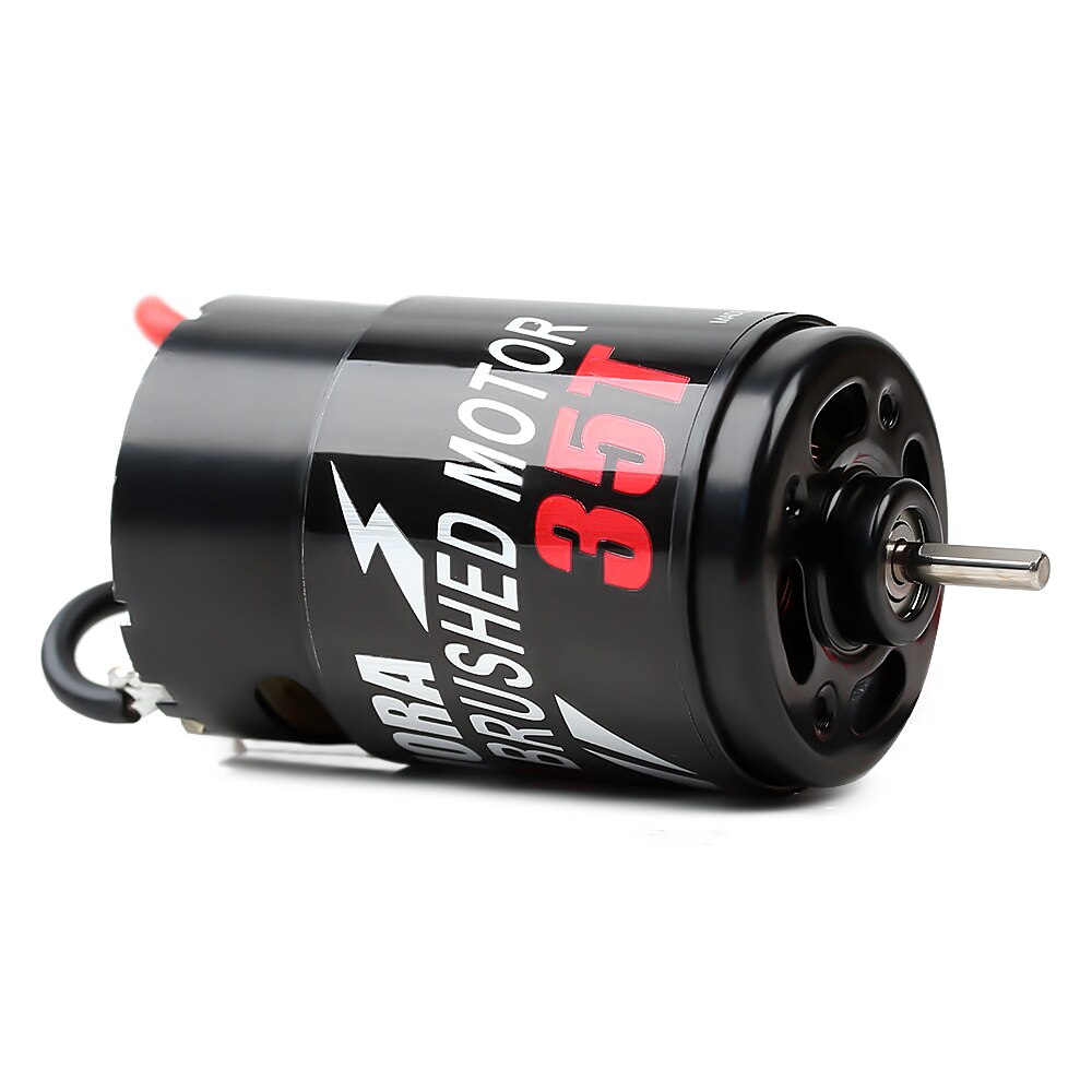 Injora 550 Brushed Motor 12T 21T 29T 35T Voor 1:10 Rc Crawler Axiale SCX10 AXI03007 Jl 90046 Traxxas TRX4 TRX6 Rc Auto Boot Onderdelen: 550 Motor 35T