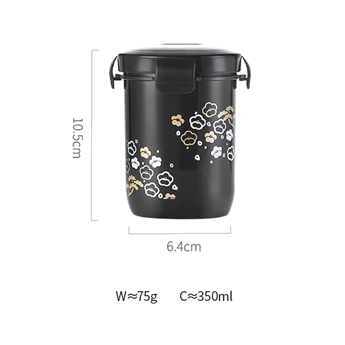 Portable Rectangular Lunch Box Double Plastic with Compartments Bento Box 1200ml Microwave Tableware Food Storage Container: A Cup