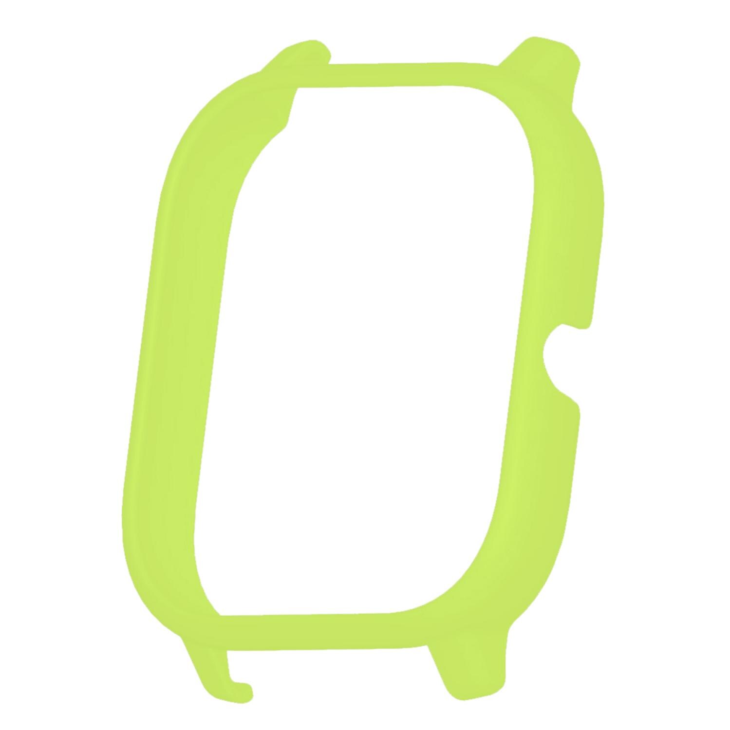 Dla Huami Amazfit GTS etui ochronne na tablet etui na Huami Amazfit GTS obudowa ochronna z TPU rama zderzak zegarek futerał ochronny: zielony