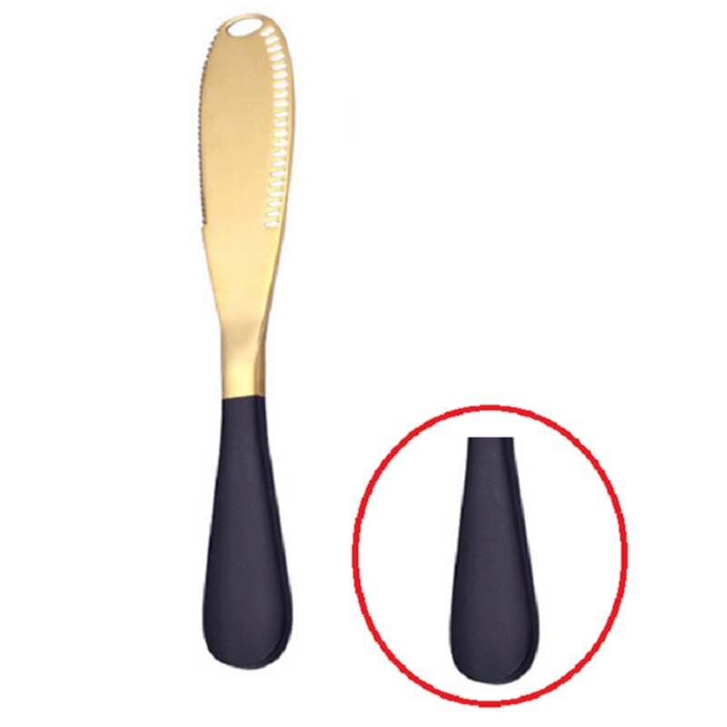 Boter Mes Met Gat Kaas Dessert Jam Mes Bestek Tool Brood Mes Servies String Kaas Sticks 4Pcs