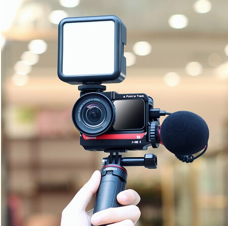 Ulanzi VL81 VIJIM 3200k-5600K 850LM 6.5W vidéo Mini LED Smartphone reflex rechargeable Vlog pour Sony A6400 A6300 lumière de remplissage
