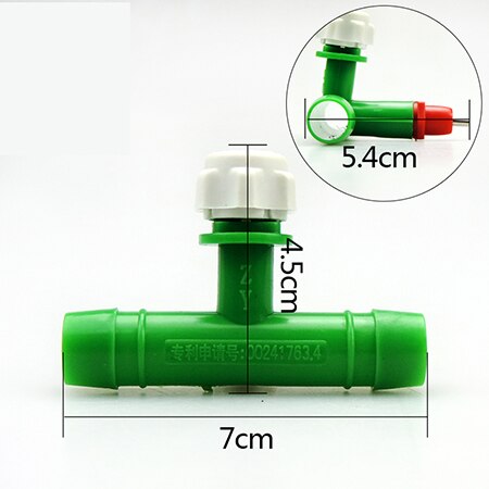 10 pc Kip Tepel Automatische Kip Water Gevogelte Drinknippel Kip Drinknippels Voor Kippen Watering Dispenser: Default Title
