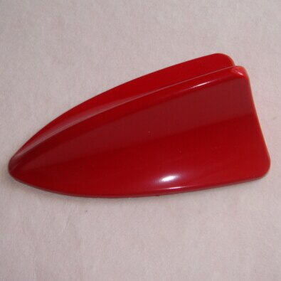 Antena tipo aleta de tiburón de coche, pegatina de decoración automática para techo de BMW, todas las series 1, 2, 3, 4, 5, 6, 7 X E, Serie F, E46, E90, X1, X3: Rojo