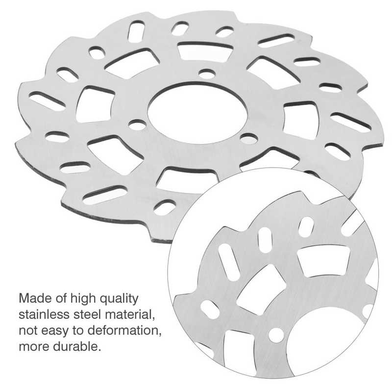 Electric Bike Brake Disc Rotor Stainless Steel Electric Scooter Brake Disc Rotor 140Disc 37 Inner Hole Brake Disc Rotor Scooter