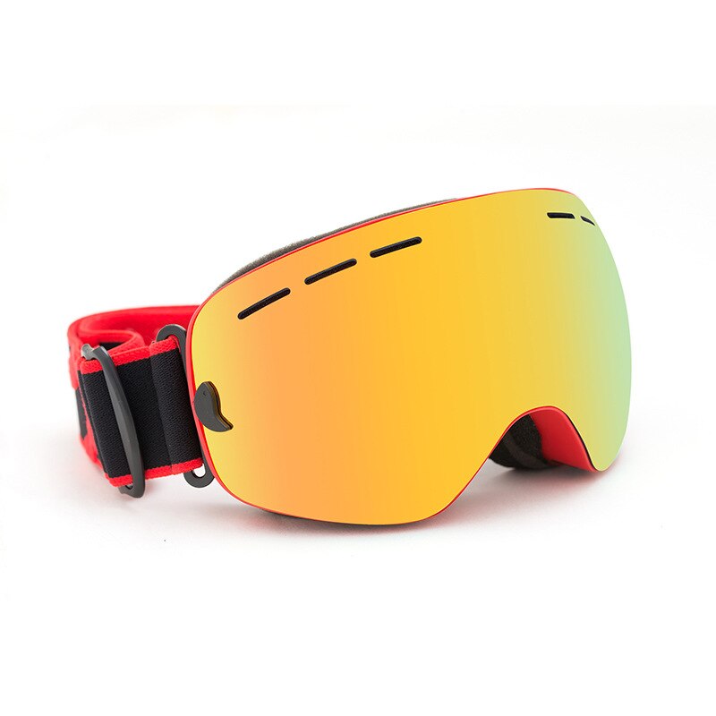 Skibriller dobbeltlags anti-dug skibriller vinterstil sfæriske skiøjnebeskyttelsesbriller udendørs voksen