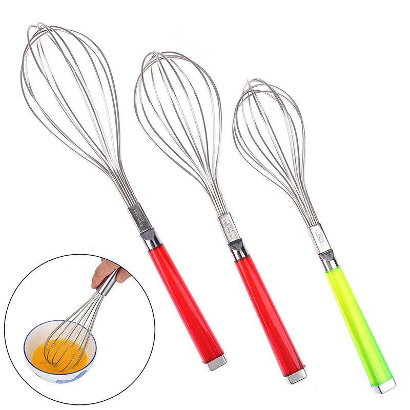 1 stuk roestvrijstalen handgarde mixer ei melk garde keuken kookgereedschap