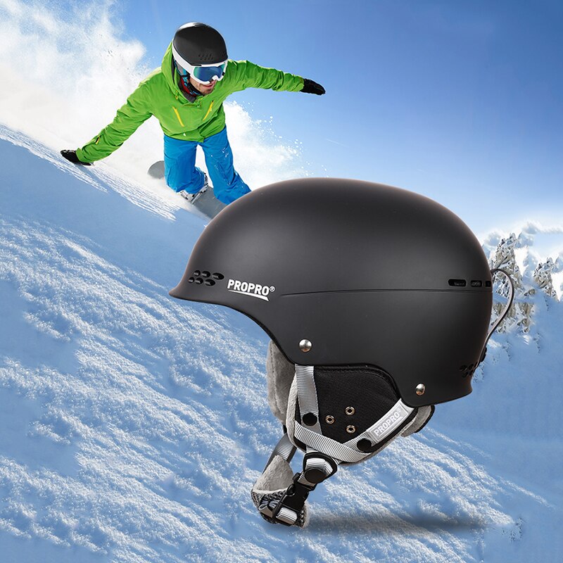 Propro Mannen Vrouwen Ski Helm Half Dekking Snowboard Moto Sneeuwscooter Veiligheid Sneeuw Helm Voor Volwassen En Kinderen