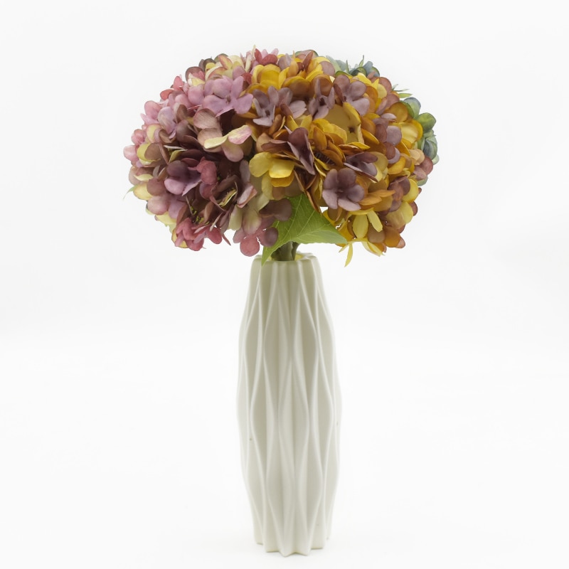 34cm Artificial Hydrangea for Home decoration accessories Diy Photo props Wine cabinet display Dining table Crafts Wedding decor