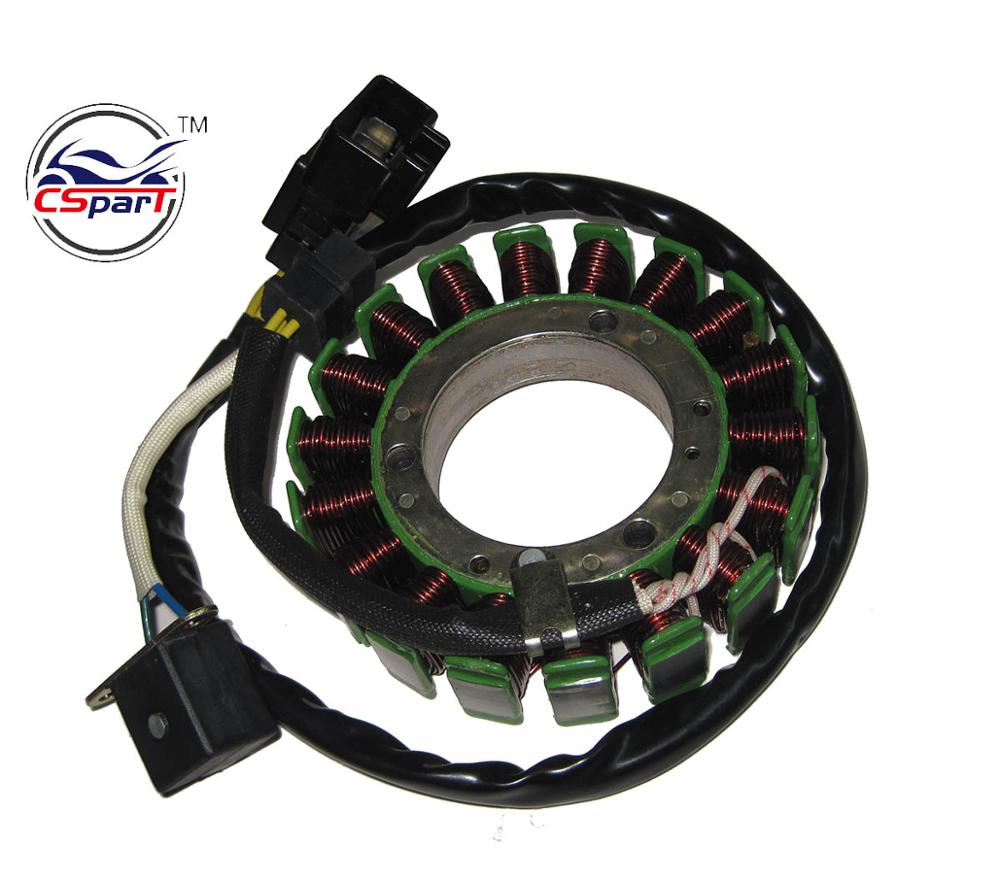 GOOFIT Zündstator 18 Spulen Für CFMoto ATV CF500 600 625 – Ersetzt 0180-032000-10000