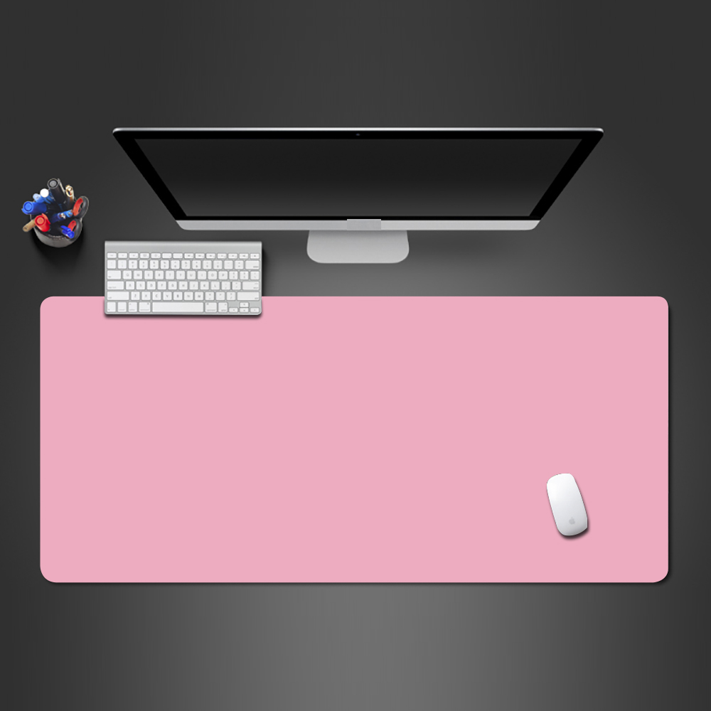 All Black Mouse Pad Water Proof Gaming Accessories Mause Ped 40x45 40x90CM Computer Desks Table Cushion Office Carpet Playmat: XS / Khaki