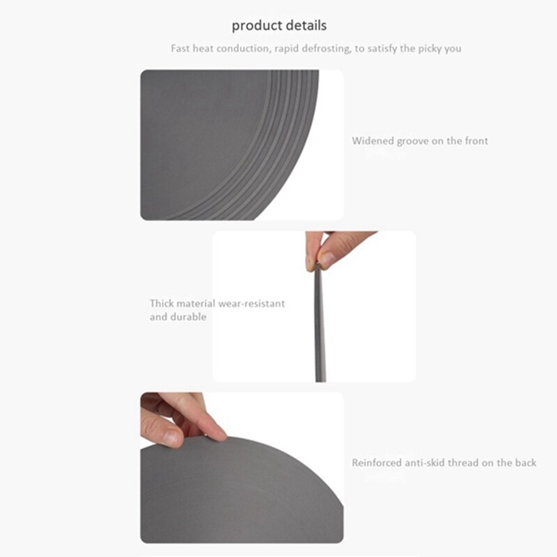 2 Pack Heat Diffuser for Gas Stove, Prevent Scorching & Scratching,for Slowly Simmering - Defrosting Tray, Thawing Board
