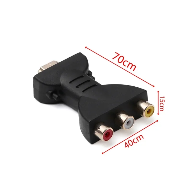 HDMI NAAR AV Rood Wit Geel HDMI Naar AV Converter HDMITo Av 3RCA Conversiekabel Adapter