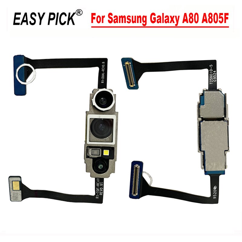 Voor Samsung Galaxy A80 A805F A805FD A8050 Terug Big Hoofd Camera Module Flex Kabel Achteruitrijcamera