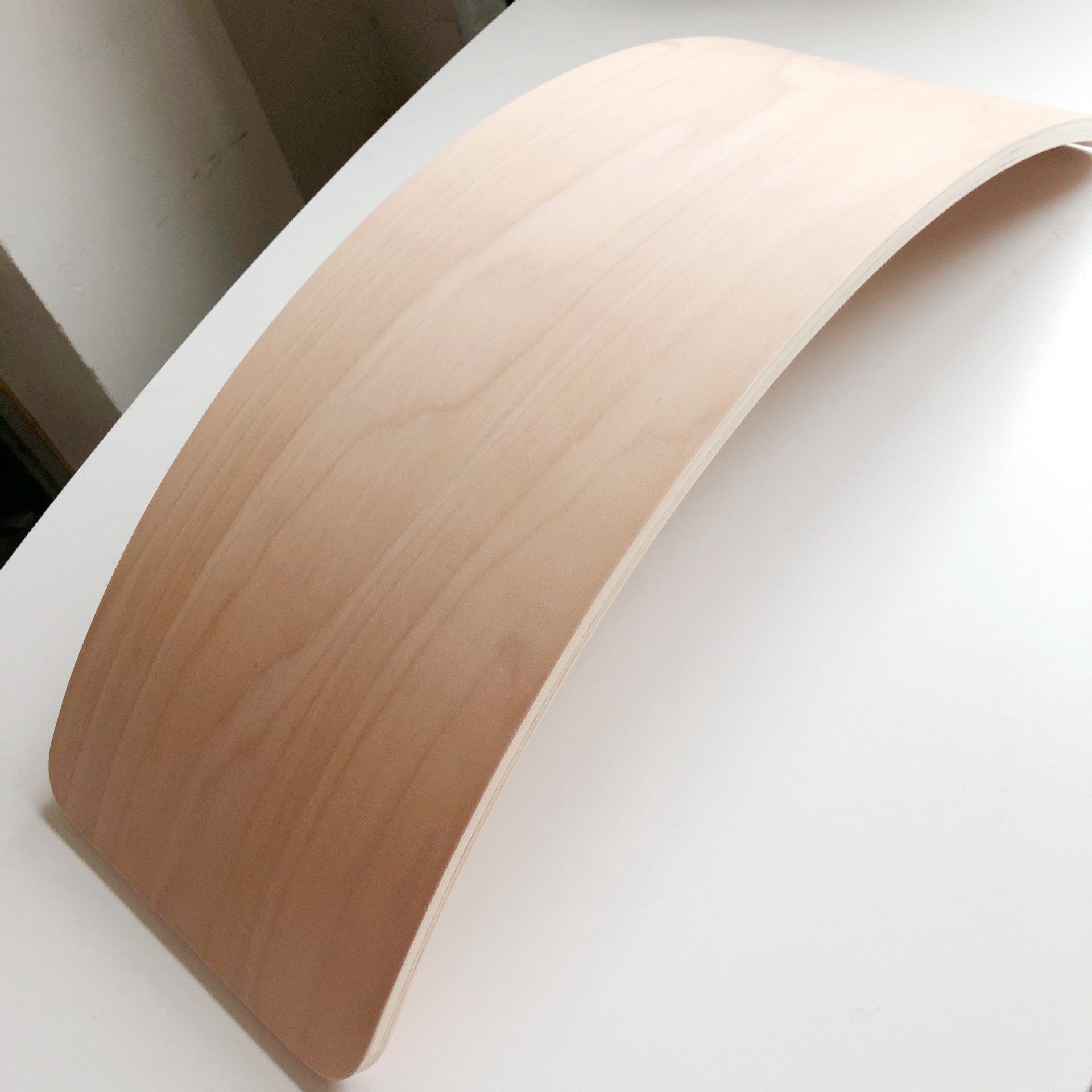 Planche d&#39;équilibre en bois pour enfants, balançoire incurvée, équipement de Yoga, Fitness, jouets d&#39;intérieur pour bébés, Sports de plein air, jouet d&#39;entraînement pour adultes,: Wood color