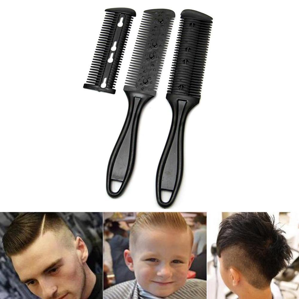 Kapper haar scheermes kam schaar gereedschap pony borstel kappers trimmers haar scheren messen knippen uitdunnen schoonheid styling