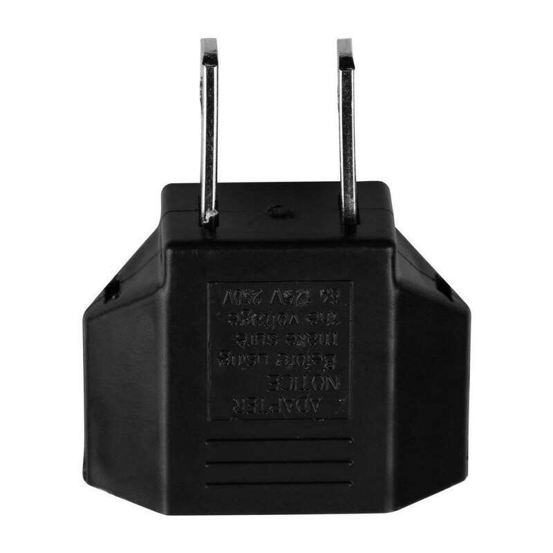 10 st europeisk euro eu till oss usa plug reseladdare adapter uttag omvandlare