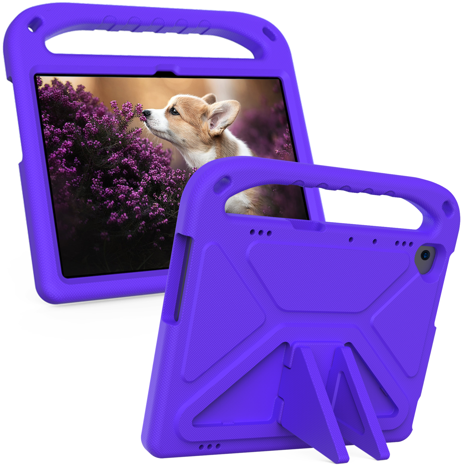 Funda de goma EVA a prueba de golpes para móvil, carcasa completa para Huawei T5 10, AGS2-W09/W19/L09/L03, Tablet 5 de 10,1 pulgadas: purple