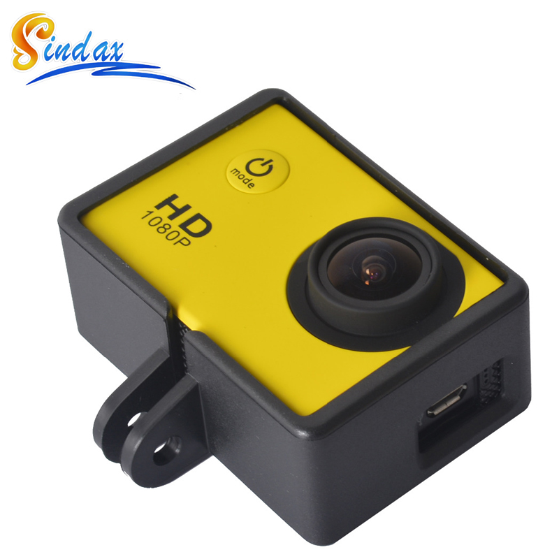 Funda para SJ6000 accesorios de cámara de acción marco de protección estándar montaje funda carcasa borde para HD SJ4000/SJ6000/SJCAM Wifi