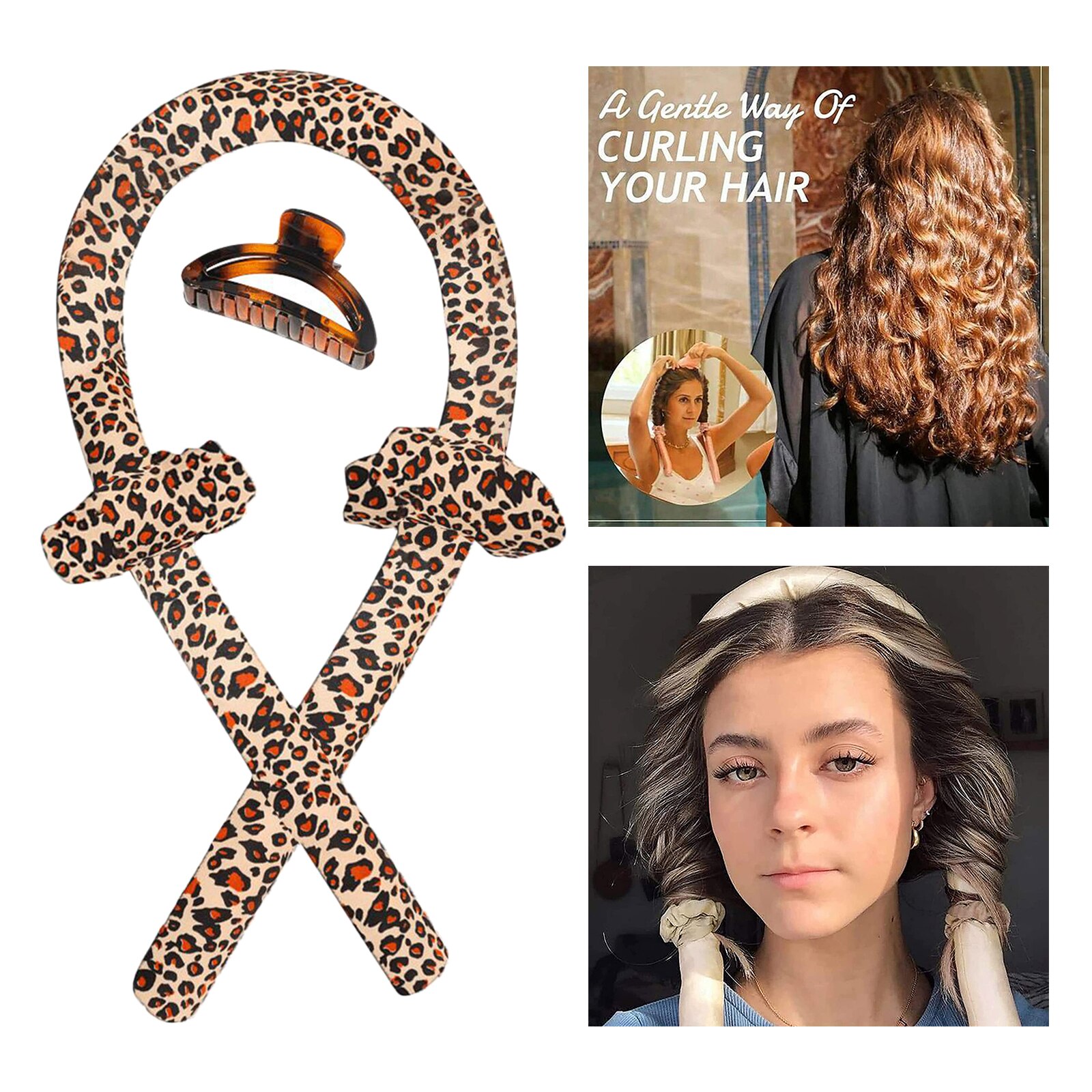 Heatless Haar Krulspelden Voor Lang Haar, Heatless Curling Staaf Hoofdband Lui Curler Set Voor Dikke, Schaars, krullend Of Steil Haar