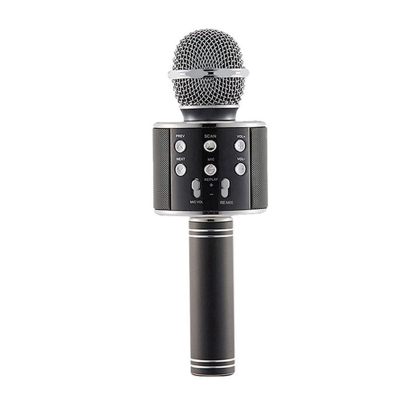 Barn bluetooth trådlös mikrofon högtalare handhållen mikrofon karaoke mikrofon musikspelare sjunga inspelare ktv mikrofon