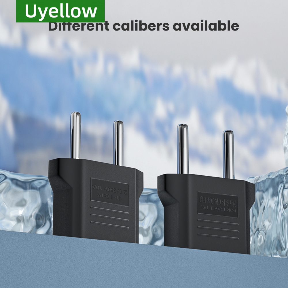 Gele VS naar EU-stekkeradapter EU Euro KR-stekkeradapter Reizen KR-adapter Elektrische EU KR-stekkerconverter Stopcontact Europa