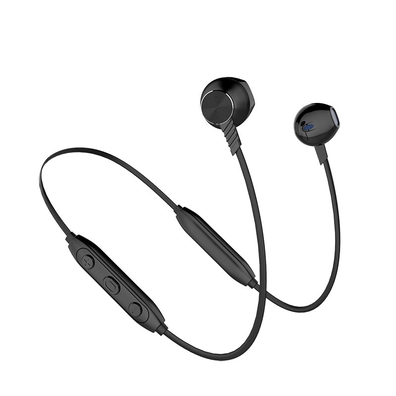 Langsdom L5PRO/L5B Luetooth Oortelefoon Met Hd Mic Metalen Stereo Draadloze Koptelefoon Hoofdtelefoon Auriculare Bluetooth Headset Voor Telefoon: Black