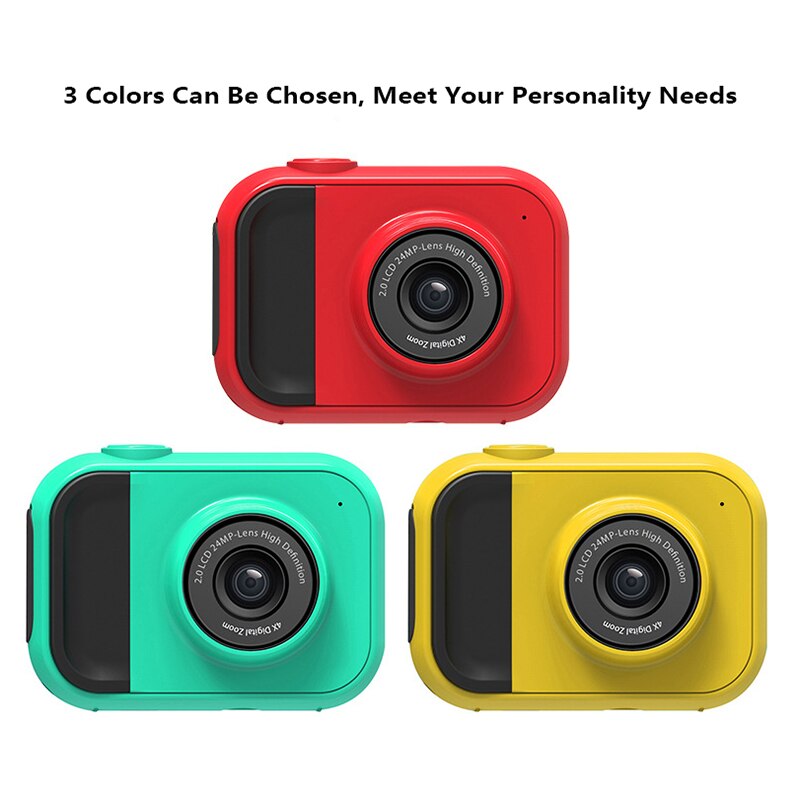 Mini Kinderen Camera Full Hd 1080P Draagbare Digitale Video Foto Camera 4x Zoom Screen Display Kinderen Voor Kid Studie camera