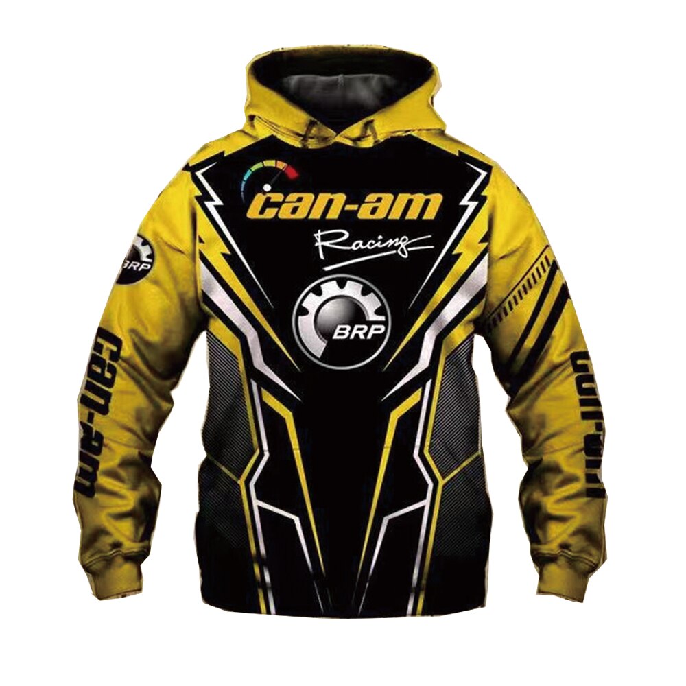 Lente/Zomer Brp Can-Am Mannen Sweater 3D Digital Printing Hoodie Harajuku Casual Oversized Mode streetwear: Asian size-130