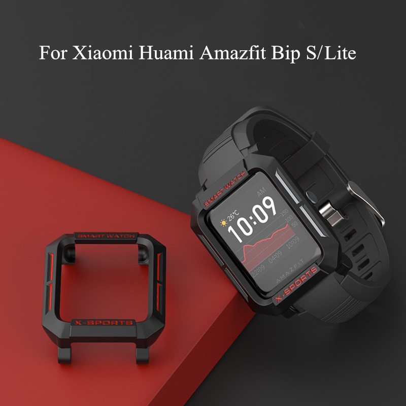 Caja de reloj para Huami Amazfit Bip S funda para reloj TPU caso suave Carcasa protectora para Huawei Amazfit Bip Lite de la Juventud