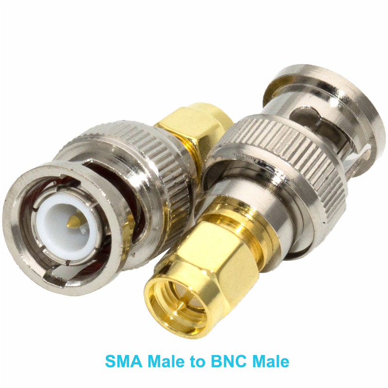Black BNC Female to Sma Female Connector Adapter Antenna Adapters for Baofeng Radio UV-5R UV-5RA UV-5RB UV-5RC UV-5RD: Gold