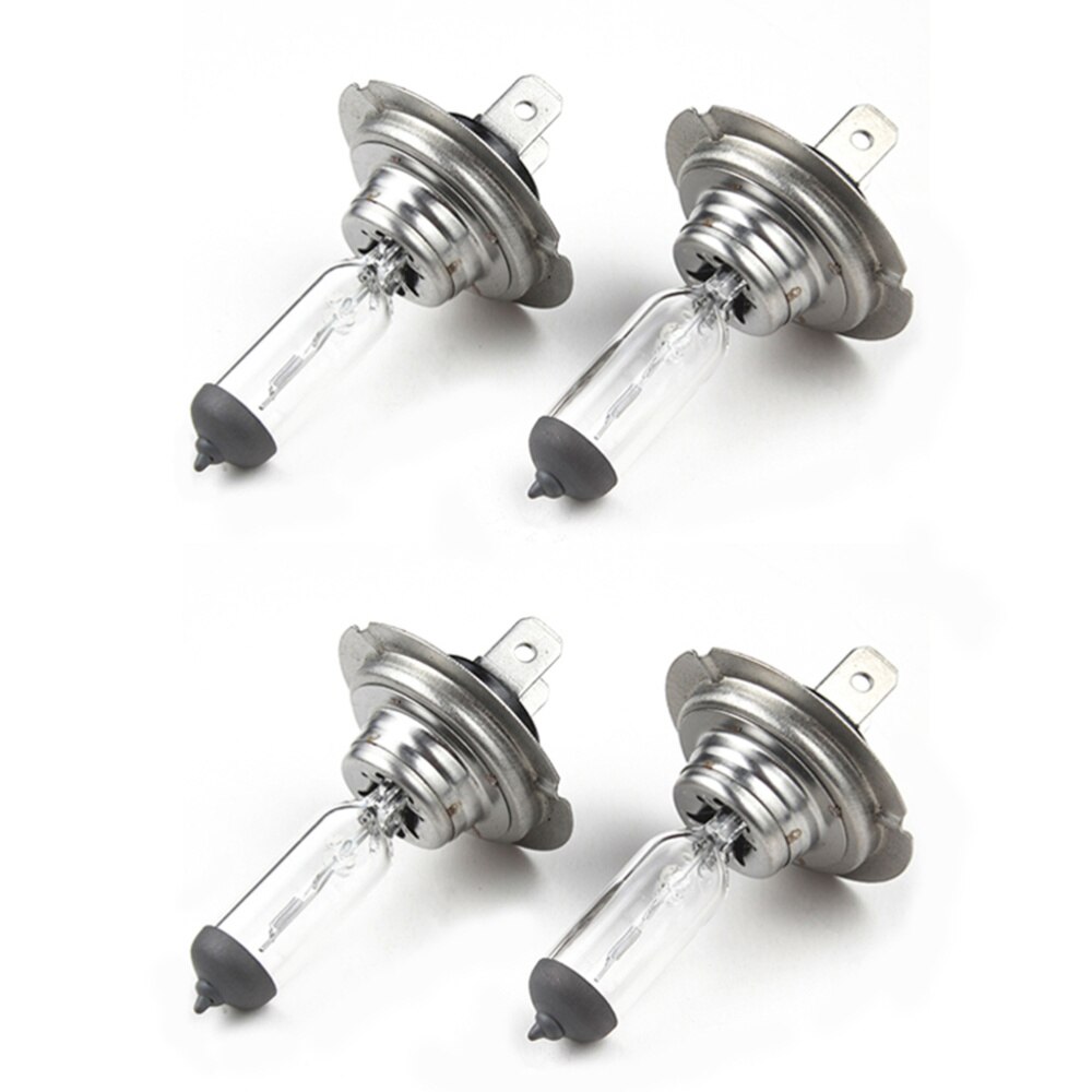 4pcs H7 Headlamp Headlight Car Bulbs 12V/55W Halogen Standard Bulb