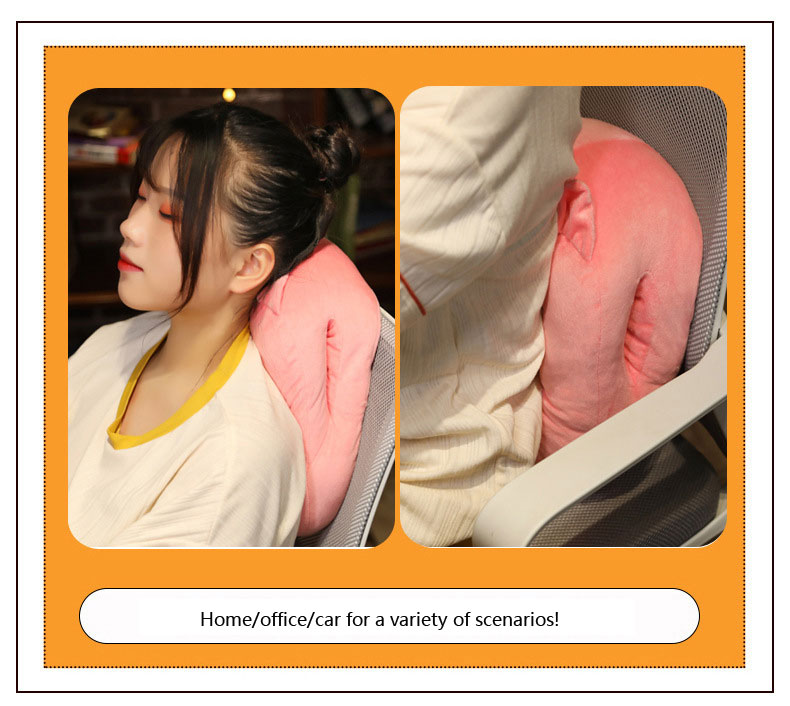 Hand Warmer Nap Pillow Cushion Office Nap Pillow Artifact Students' Lunch Break Lying Table Pillow Girls Sleeping Pillow