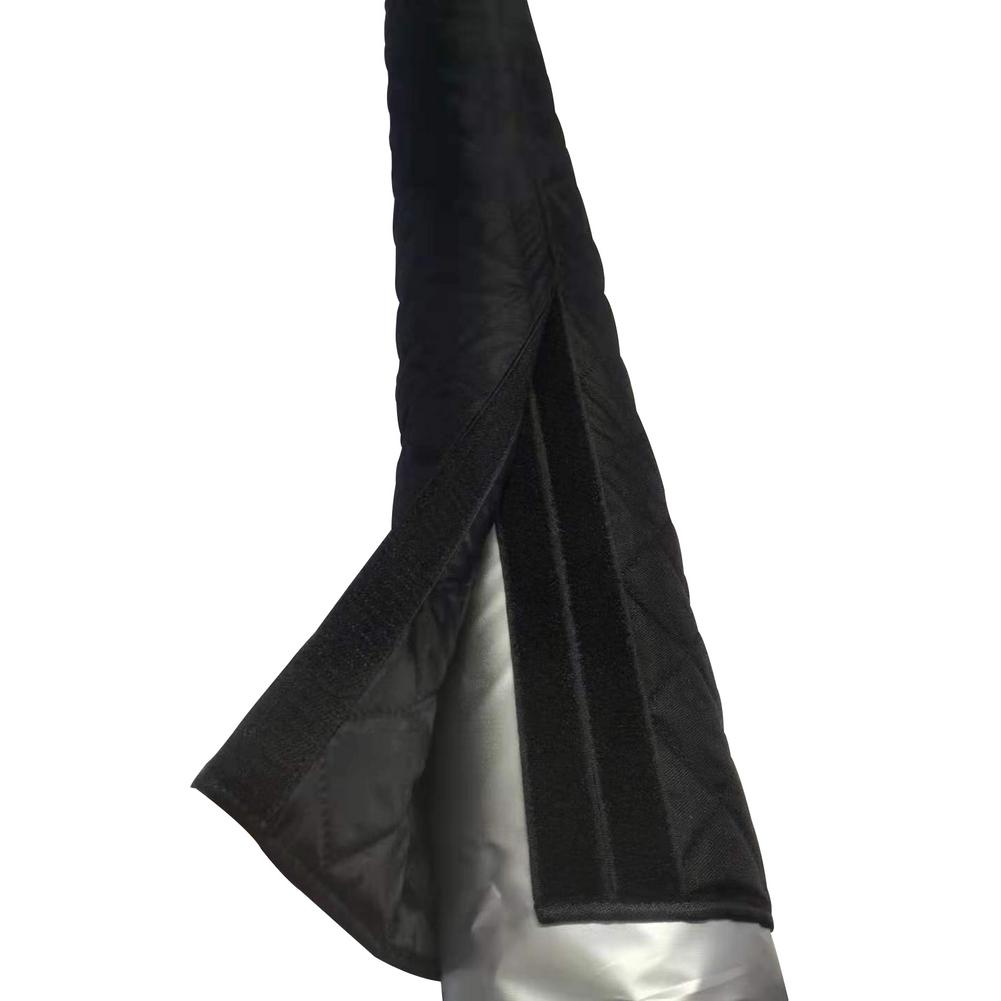 Housse de Protection pour tuyau de climatiseur Portable, manchon anti-poussière, tuyau d&#39;évacuation, isolation thermique, housse anti-poussière: Black